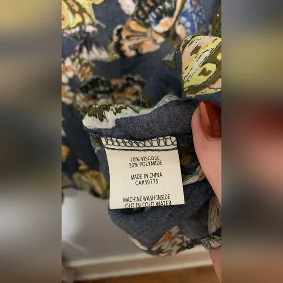 Floral Tunic Top - Picture 5 of 6